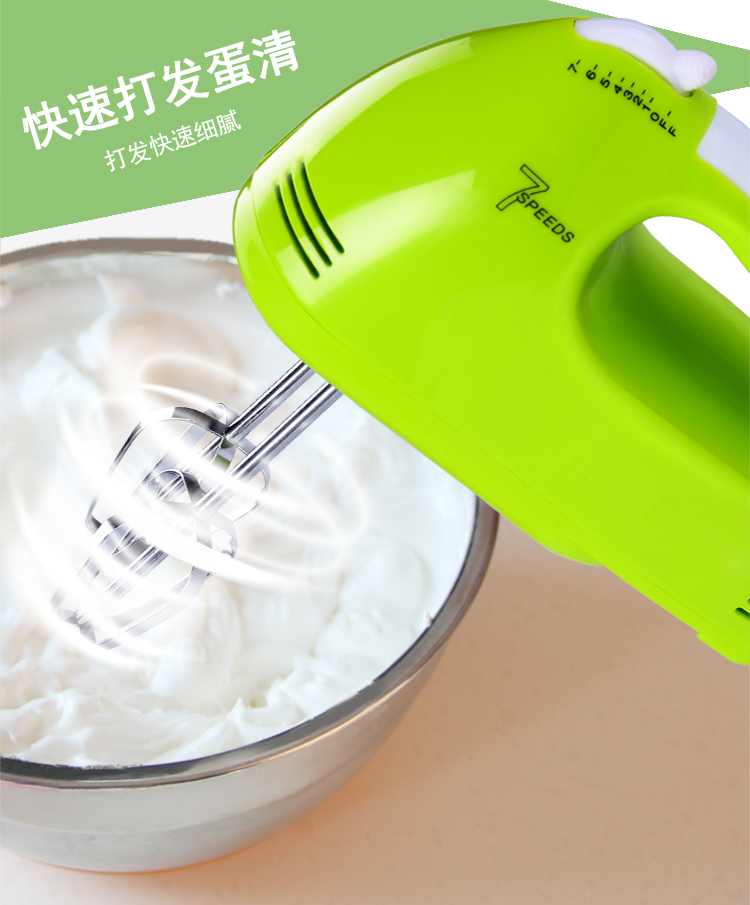 Nướng tay quay mini tay quay tự động sáng tạo trộn đầu cầm tay trộn trứng trộn tự động đặc biệt tự động - Máy trộn điện máy đánh trứng yoice